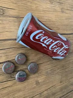 希少 昭和レトロ Coca Cola コカ・コーラ 空き缶 空缶 ヴィンテージのサムネイル