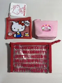 ハローキティ ポーチ 3点セット