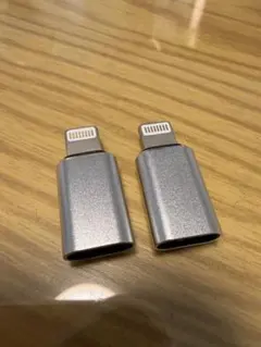 Type C to Lightning 変換アダプタ 2個セット