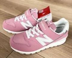 New BalanceニューバランスYV996 キッズスニーカー ピンク22cm