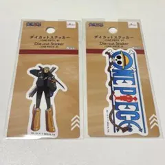 ダイソー ワンピース ダイカットステッカー ゾロ ロゴマーク