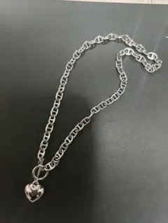 レイビームス　マリンチェーンマンテルハートネックレス シルバー 真鍮のサムネイル