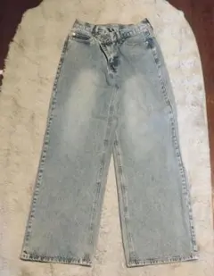 INGNI ワイドレッグデニムパンツ Mサイズ