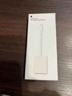 Lightning SDカードリーダー　Apple純正