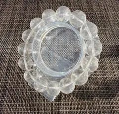 1025 ヒマラヤ水晶　ブレス　14㎜　内径17㎝　 天然石　大玉