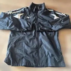Mizuno ブラックナイロン上着Mサイズ