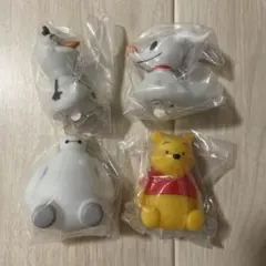 “ディズニーキャラクター” ライトマスコット　全4種コンプリート　ガチャ