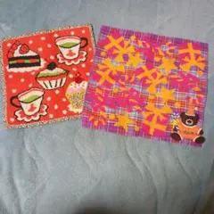 ヴィヴィアンウエストウッド　タオルハンカチ　2枚セット