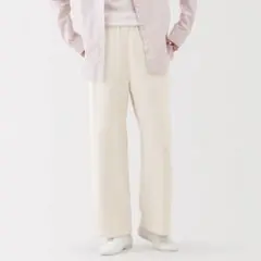 裏起毛 ワイドパンツ
