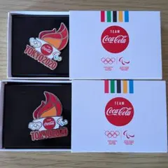 Coca-Cola 東京2020 ピンバッジ 非売品 送料込 - メルカリ