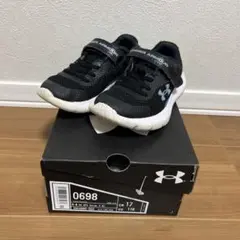UNDER ARMOUR スニーカー 17cm ブラックのサムネイル