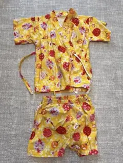 子供用甚平 女の子 セットアップ 90