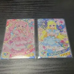 ひみつのアイプリ　ゆうじょうさくらツイン ひまり・みつき　2枚セット