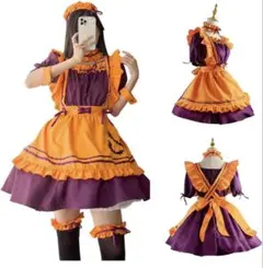 メイド ロリータ コスプレ　8点セット　ワンピース　XLサイズ　ハロウィン　新品