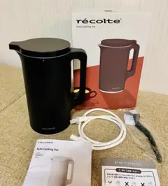 極美品 recolte Auto Cooking Pot Black レコルト - メルカリ