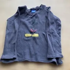 ミッキー刺繍 長袖トップス 120