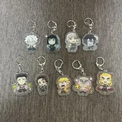 モンスト　鬼滅の刃　アクリルキーホルダー　9点セット