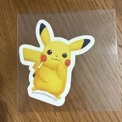 ポケモン ピカチュウ 東京ばな奈 ステッカー
