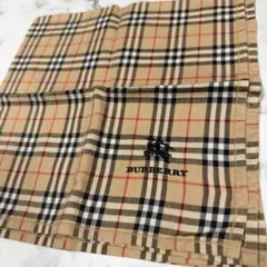 BURBERRY バーバリー ノバチェック ハンカチ ベージュ 未使用
