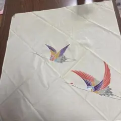 よいこ様専用ページ風呂敷セット クリーム色 鶴模様 赤色 花模様