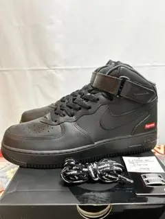 AIR FORCE 1 MID SP supreme 28.0cm 黒