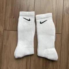 Nike ホワイト 25-27cm クッションクルーソックス　2足セット