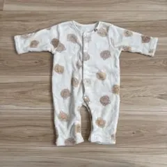 新品　クマ柄ロンパース 70-80cm
