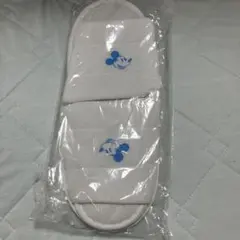 ミッキーマウス スリッパ ホワイト