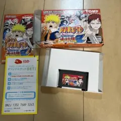 【外箱付き】 GBA ナルト　最強忍者大結集2