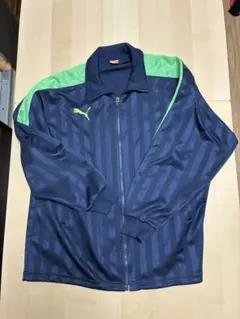 【美品】　PUMA ジャージ　トラックジャケット　刺繍　上　 S M
