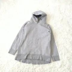 ROSSO アーバンリサーチ　パーカー スウェットFグレー丈長めフーディー