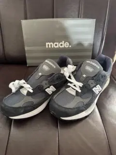 2025年最新】ニューバランス992 ネイビーの人気アイテム - メルカリ