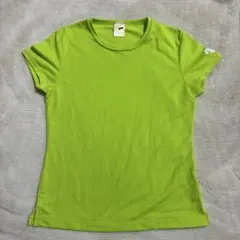 DESCENTE 半袖Tシャツ ライムグリーンのサムネイル