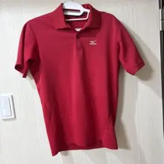 MIZUNO GOLF 半袖 ポロシャツ 赤 Mサイズミズノゴルフ スポーツのサムネイル