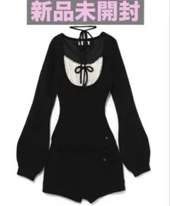 andmary Raven gather set up アンドマリー　ブラック