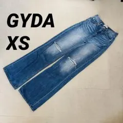 GYDA♡ブーツカットデニム ライトブルー - メルカリ