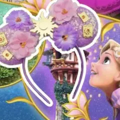 ファンタジースプリングス　カチューシャ　仮装　ハロウィン　dハロ　ラプンツェル