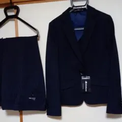 【新品】超お得です！事務服　パンツスーツ　パンツ2本+シャツ2枚+ベルト+おまけ