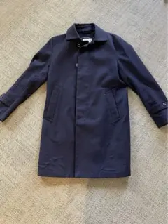 マッキントッシュフィロソフィー　ステンカラーコート　ネイビー　S ライナー付