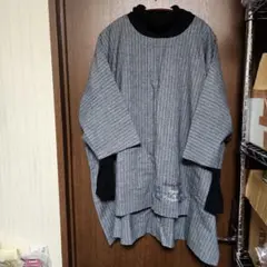 ☆ドラッグストアーズ☆ストライプドルマン袖☆チュニック☆