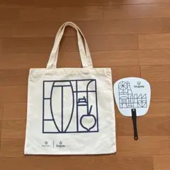 大阪関西万博　ウルグアイデザイン のトートバッグとうちわのセット