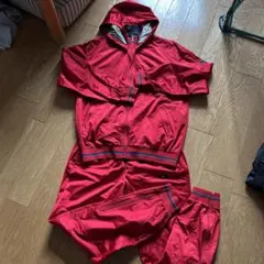 Nike フード付きジャージ上下セット L レッド