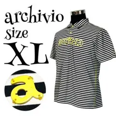 【完売品】【50】archivio ボーダーゴルフウェア メンズのサムネイル