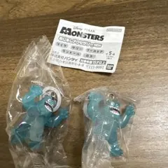 Disney モンスターズ・インク めじるしアクセサリーキーホルダー 2個セット