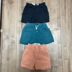 ショートパンツ 3色セット