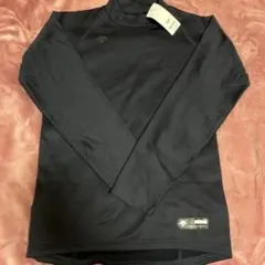 DESCENTE 2枚 ブラック裏起毛ハイネックアンダーシャツ175