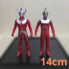 ウルトラマンシリーズ 　セブン　タロウ 2体セット　ソフビ　バンダイ