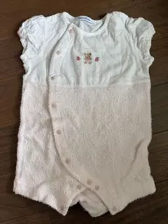 Familia ファミリア クマ刺繍ロンパース 60センチ 新生児 - メルカリ