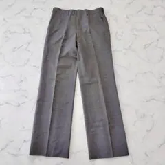 DAKS ダックス ウール混 センタープレス スラックス パンツ 82 グレーのサムネイル