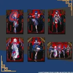 神椿市建設中。　タイトーくじ　クリアポスター　コンプリート　6種